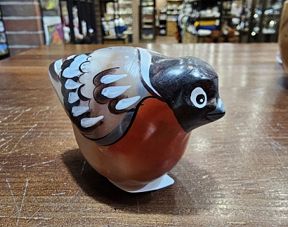 Фигурка Снегирь (селенит)