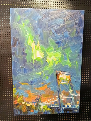 Картина "Мост "Факел"